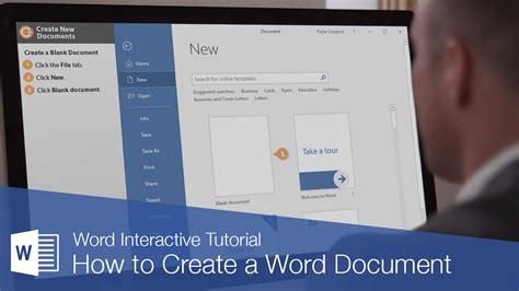 Create a document in Word for the web .